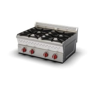 4 Burners Gas Countertop Cooker