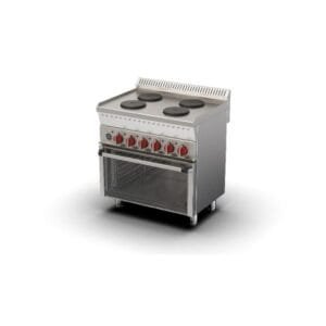 4-Burners Electrical Range With Oven