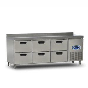 Counter Type 6 Drawers Refrigerator 60 CM