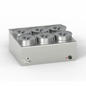 6 Electrical Sauce Bain Marie Warmer