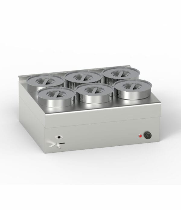 6 Electrical Sauce Bain Marie Warmer