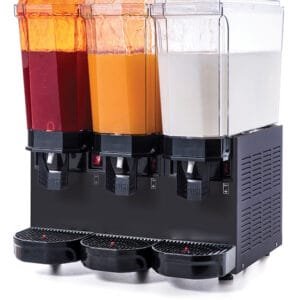 Triple Mixer Fountain Cold Dispenser 20L + 20L + 20L