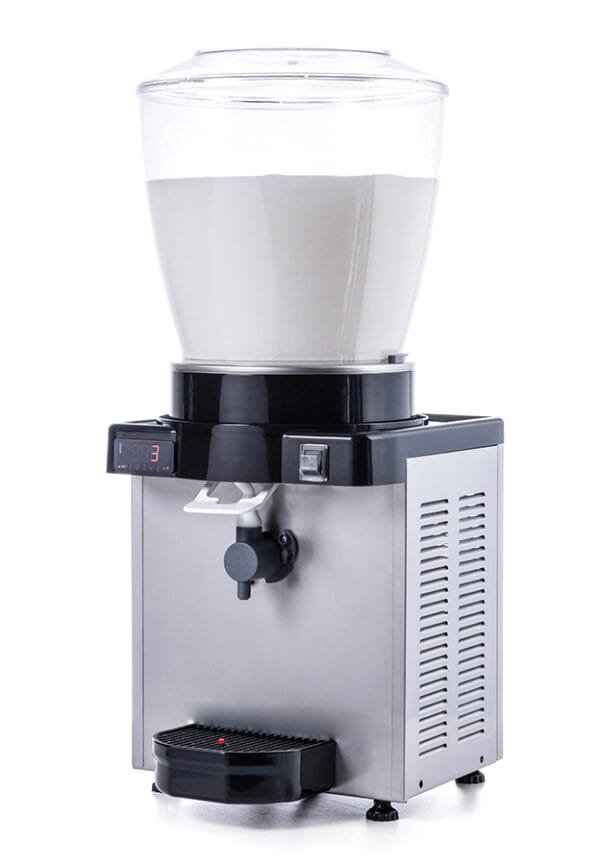 Panoramic Foamy Buttermilk Dispenser 22L