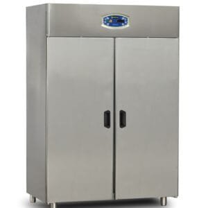 Double Door 40*60 Trays Vertical Type Static Refrigerator