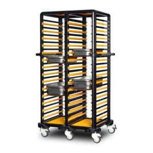 Double Gastronome Pan Trolley 150CM (Open)