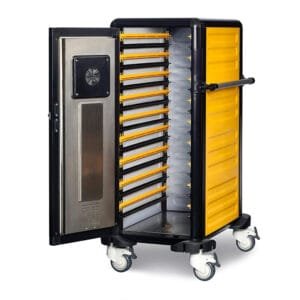 Single Hospital Tray Trolley 75 (Heated+Neutral)