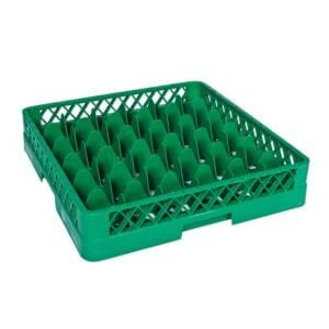 36 Compartments Glass Rack