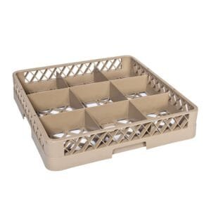 9 Compartments Glass Rack